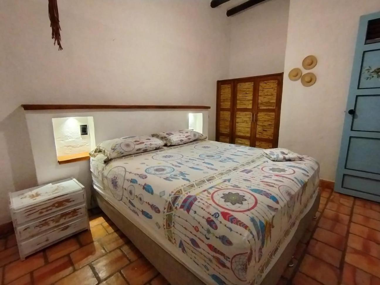 Casa Varaechada En Barichara Luaran gambar