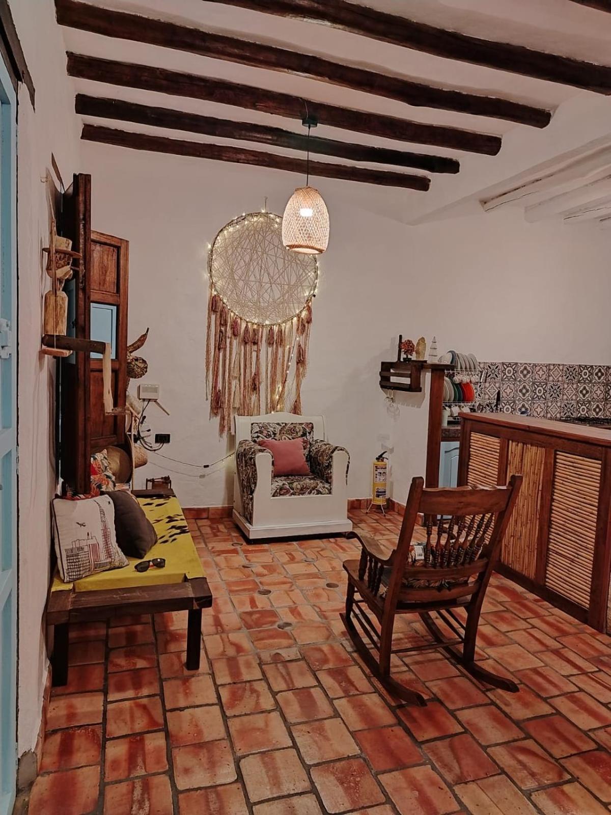 Casa Varaechada En Barichara Luaran gambar